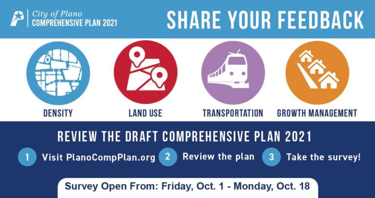 Plano’s New Comprehensive Plan Needs YOUR Feedback!