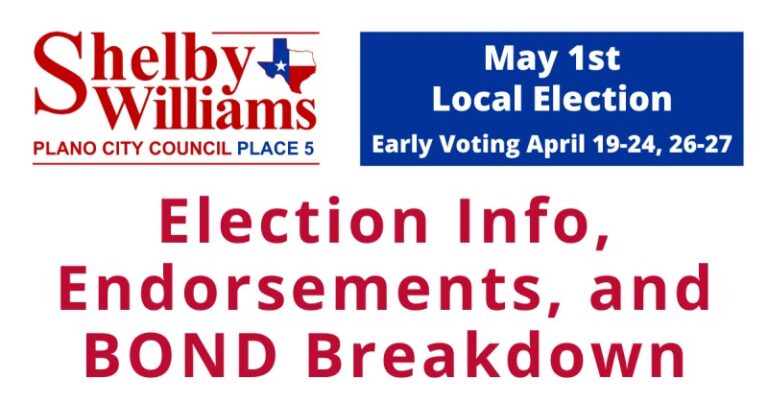 2021 Local Election Info