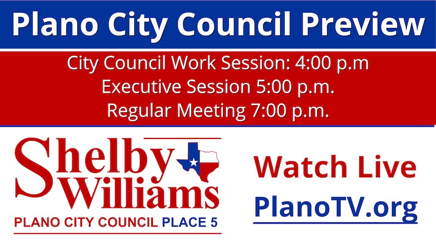 Plano City Council Work Session Preview