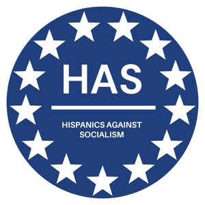 Hispanics Against Socialism logo