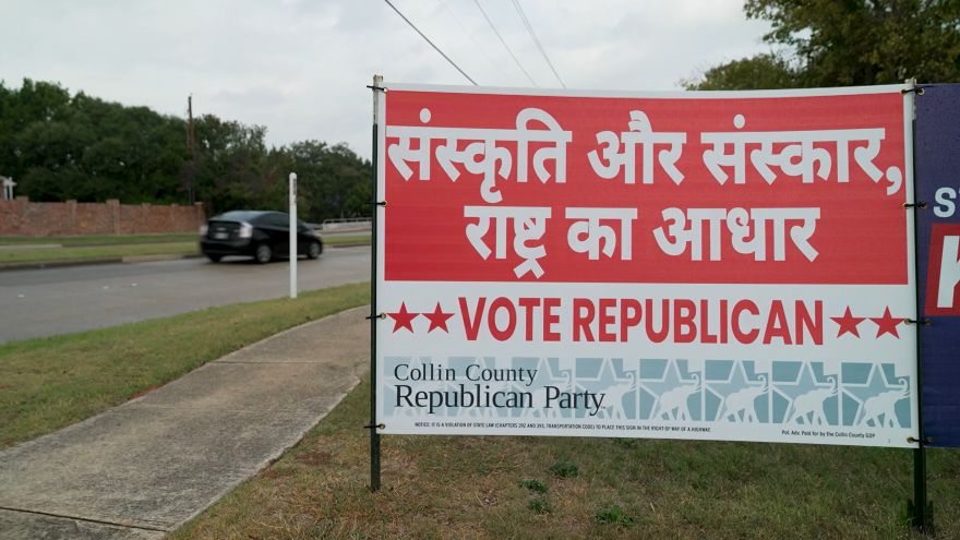 Indian Vote Republican Signs