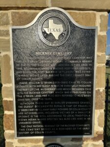 Old Buckner Cemetery Rededication