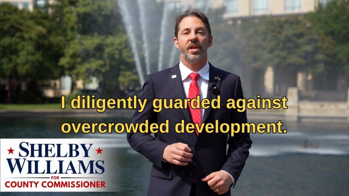Video: Shelby Williams on responsible growth in Collin County