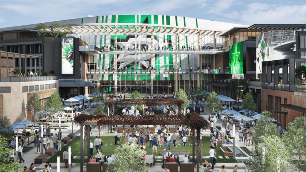 Proposed Dallas Stars Arena