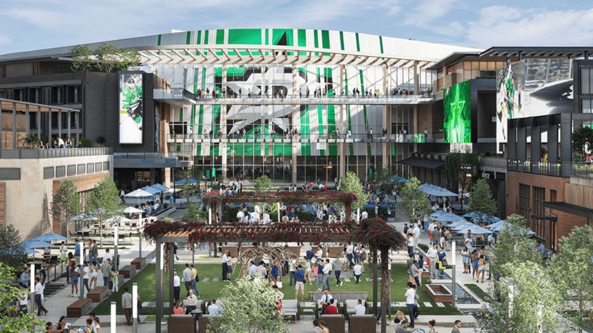 Proposed Dallas Stars Arena